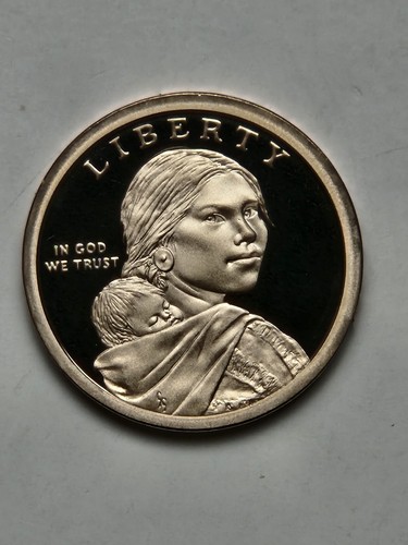2025 S Proof - Native American Sacagawea Dollar - Gem Mint San Francisco - Bild 1 von 2