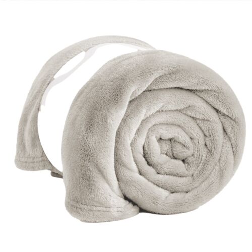 Super Soft Fleece Blanket Sofa Bed Throw Large Faux Fur Reversible Travel Throw - Picture 27 of 82