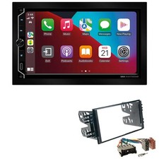 ESX Autoradio Apple CarPlay Android Auto für KIA Shuma II 2001-2004 schwarz