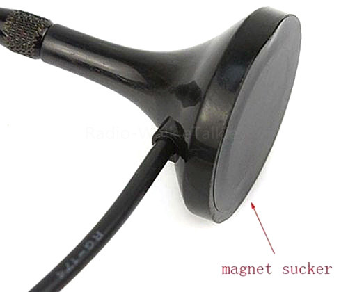 Nagoya UT-106UV SMA-Buchse VHF/UHF Magnetantenne Baofeng UV-5R Auto Amateurfunkgeräte - Bild 4 von 6