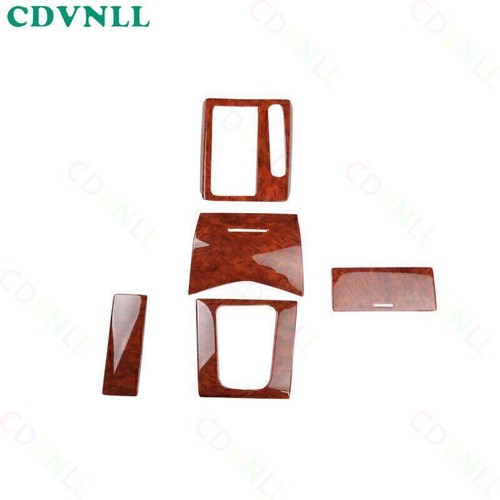 Panel de cuadro de cambio de marchas de consola central de grano de madera roja para Honda Accord LX 03-07 - Imagen 2 de 9