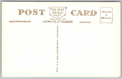 Vtg Edinburgh Scotland Palace Of Holyroodhouse Arthurs Seat RPPC 1910s Postcard - Picture 2 of 2