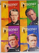 The Prisoner Series No Man is Just A Number 1, 2, 3, 4 DVD Box Sets NEW & MINT 