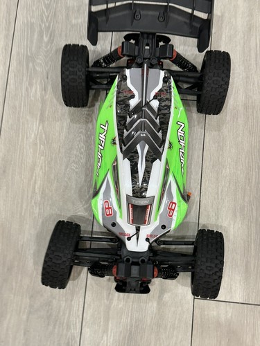 Used, Bright Green Fast 30 Mile An Hour Race Car - Picture 4 of 6