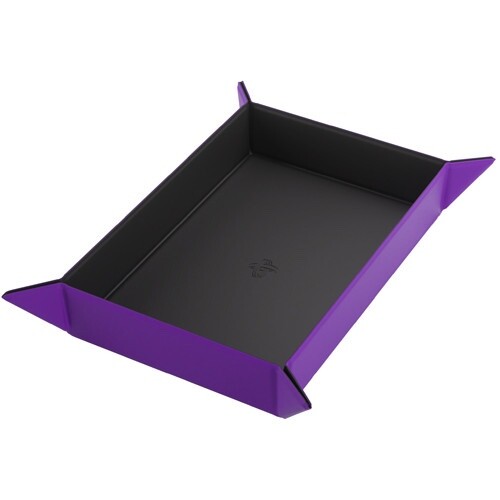 Magnetic Dice Tray: Rectangular Black/Purple - Picture 1 of 1