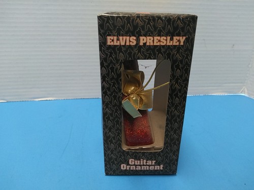 2007 Elvis Presley Ornamento chitarra - Foto 5 di 12