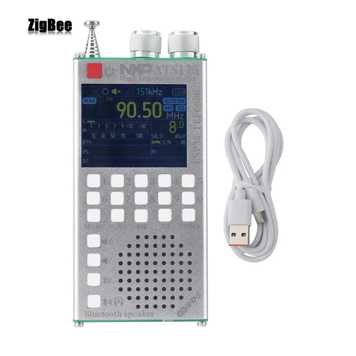 ATS125 High Sensitivity Multifunctional FM Radio Vehicle DSP Tuner w/2.4"LCD