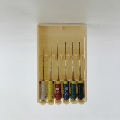 DENTMAX Dental Endo K-File Rotary Raíz Canal Limas Uso Manual SST 21/25/31mm PD - Imagen 2 de 9