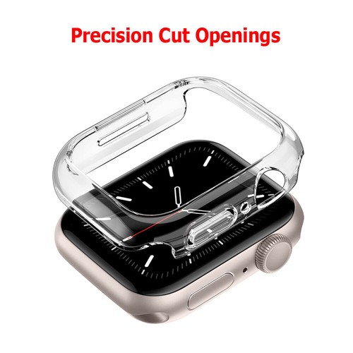 iWatch 41/45 mm Bumper Protect Estuche Rígido Cubierta a Snap para Apple Watch Series 7 - Imagen 4 de 13