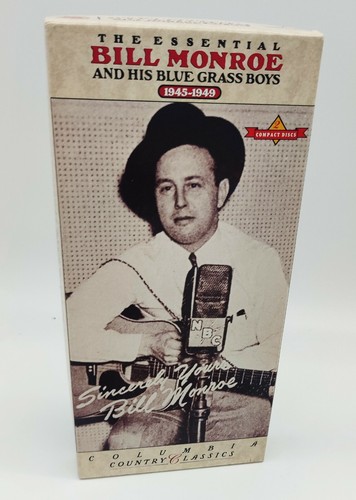 The Essential Bill Monroe And His Blue Grass Boys 1945-1949 (2-CD Box Set, 1992) - Picture 3 of 8