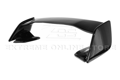 For 22-Up Subaru WRX JDM CS Style GLOSSY BLACK Front Lip Side Skirt Rear Spoiler - Picture 24 of 24