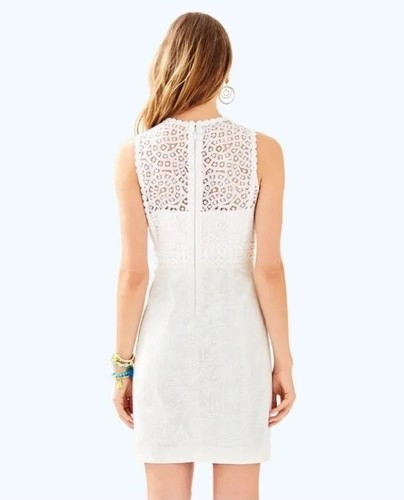 Lilly Pulitzer Resort White Leigh Stretch Size 00 Cocktail Dress - Picture 2 of 8