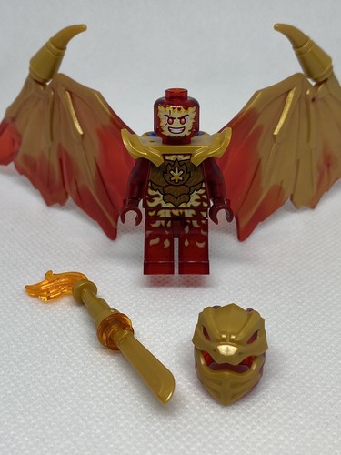 LEGO Ninjago Kai Drago Dorato Minifigure Cristallizzata dal set 71769 njo757 - Foto 3 di 8