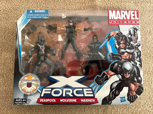 DEADPOOL Lot Of 5 Sealed Figures Greatest Battles, Hall Of Fame, X-Men, X-Force - Picture 5 of 20