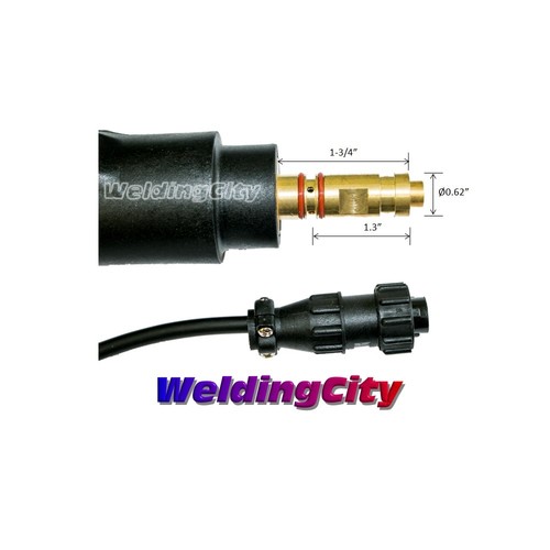 MIG Welding Gun 250A 12-ft Torch Stinger Replc. for Lincoln Tweco US Seller Fast - Picture 3 of 5