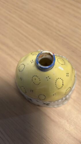 Antique Goebel Bottle - Scent Perfume - Marie Antoinette - Porcelain - 8cm - Foto 9 di 12
