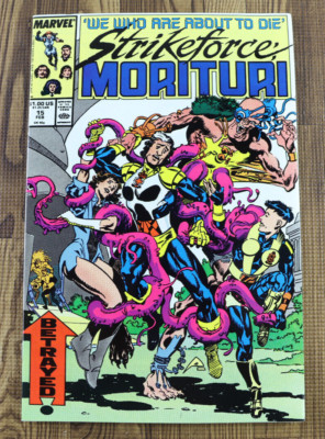 1988 Marvel Comic Strikeforce Morituri #15 VF/VF+