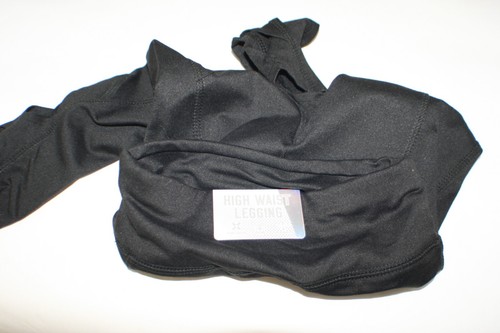 Justice Active High Waist Black Leggings Sz 6/7 ~ Brand New NWT - Picture 7 of 11