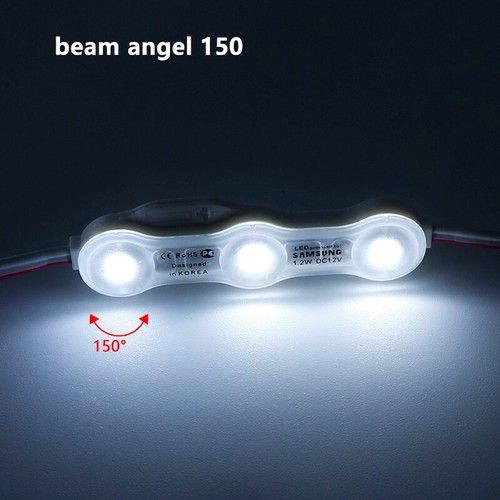 12V 3 LEDs Module 1.2W Ultrasonic Injection LED Modules Light With Lens IP68 - Picture 7 of 12