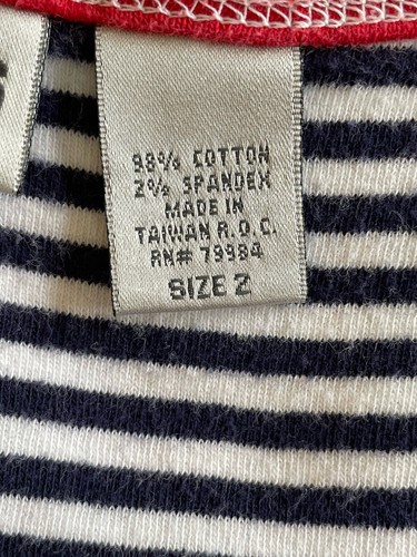 Chicos 2 Piece Tank And Cardigan Size 2 Nautical Cotton Stretch EUC - Picture 15 of 16