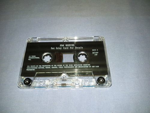 JIM REEVES SELF TITLED CASSETTE TAPE ALBUM (NO INLAY #139) - Picture 1 of 2