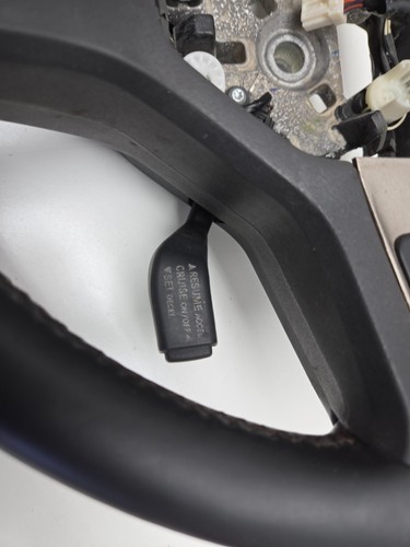 2010-2011 Ram 2500 3500 black leather steering wheel (repaired) - Picture 7 of 15