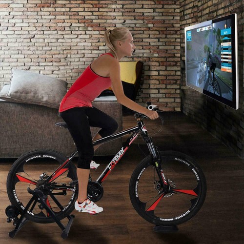 RockBros Bike Exercise Magnetic Resistance Trainer Silent Indoor Fitness Rack - Picture 9 of 16