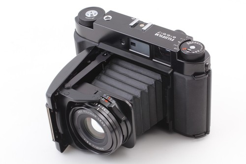 【Optics Mint w/ Case】 Fuji Fujifilm GF670 Professional Black Film Camera Japan - Picture 6 of 12