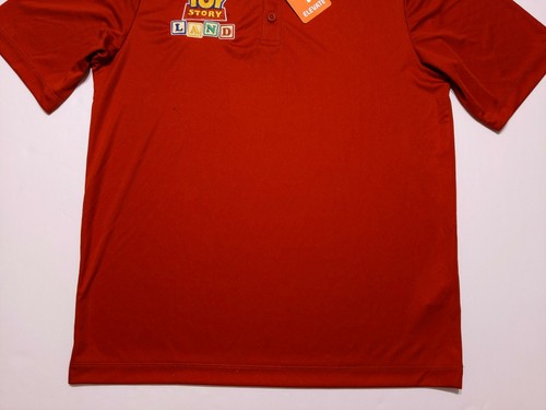 Disney Imagagering Toy Story Land Elevate Poloshirt Uniform rot Small S ~ neu - Bild 8 von 10