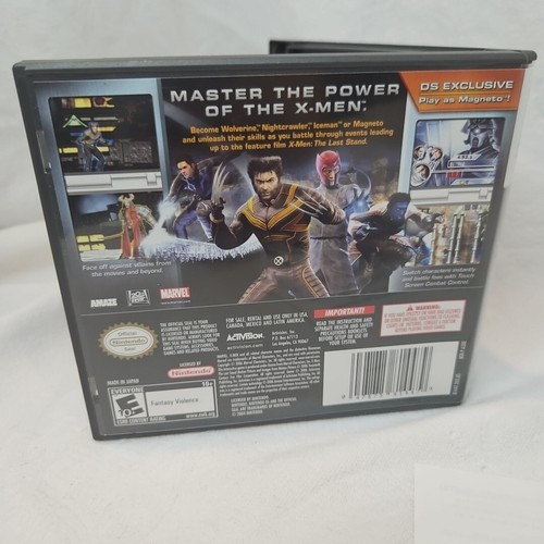 X-Men: Il Gioco Ufficiale (Nintendo DS, 2006) CIB - Foto 4 di 4