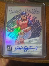 2022 Panini Donruss Superstar Scribbles Ivan Rodriguez Autograph