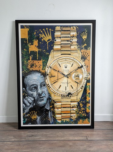 Tony Soprano Rolex Day Date print - Watch Wall Art Artwork poster gift Sopranos - Picture 17 of 18