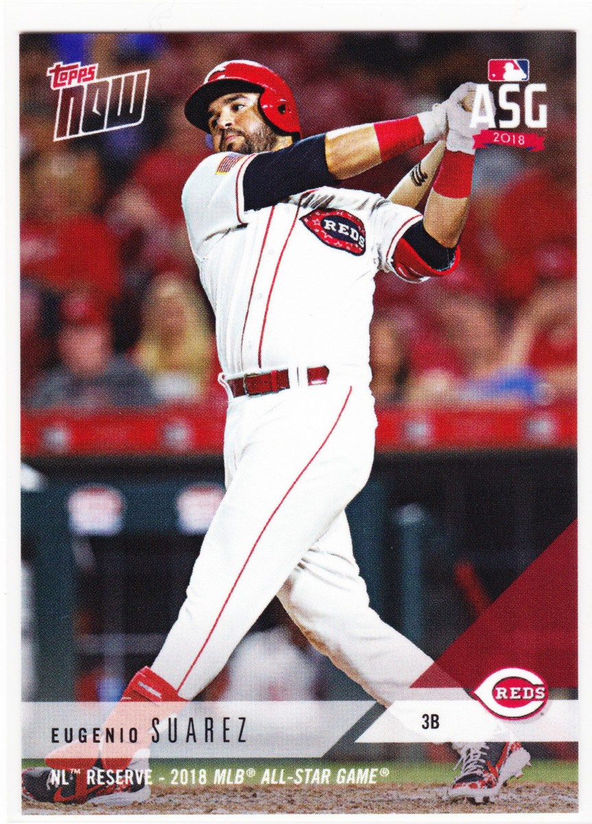 Eugenio Suarez Cincinnati Reds NL Reserve All-Star Game ASG 2018