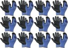 12x NFF13H ALL Purpose WORK GLOVES Garden DIY Breathable NITRILE DIPPED Workwear
