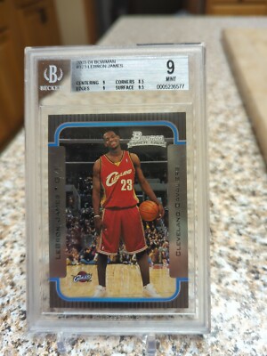 Lebron James 2003 Bowman Basketball #123 Rookie Card RC