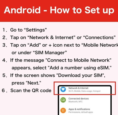 [eSIM] United State Travel e-SIM High-Speed 4G/5G Data for 30 Days (Data only) - Photo 5 sur 7