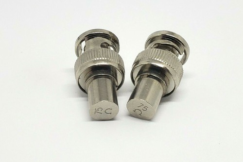2-Pack of BNC 75 Ohms Terminators, RoHS Compliant - Picture 3 of 3