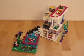 LEGO FRIENDS: Livi's Pop Star Mansion *** 41135 *** Original Box Instructions Small Parts MISSING