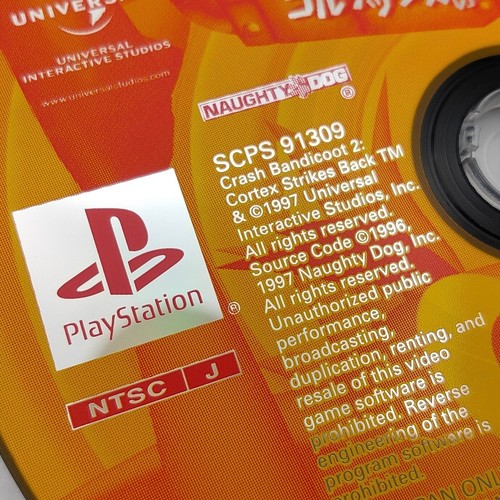 Crash Bandicoot 2 Cortex Strikes Back PS one Books PlayStation PS1 Naughty Dog - Picture 9 of 20