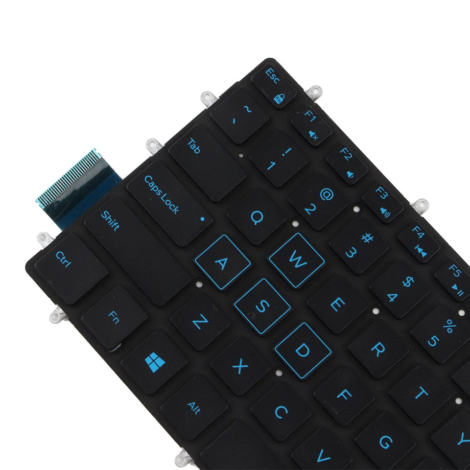 Teclado retroiluminado de EE. UU. para Dell G7 7588 7590 7790 G3 3579 3779 3590 G5 5587 5590 Foto 2 de 4