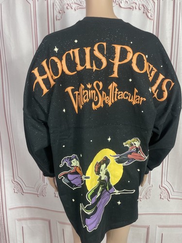 Maglietta 2023 Disney Parks Hocus Pocus Villain Incantevole Halloween Spirit GRANDE - Foto 2 di 19