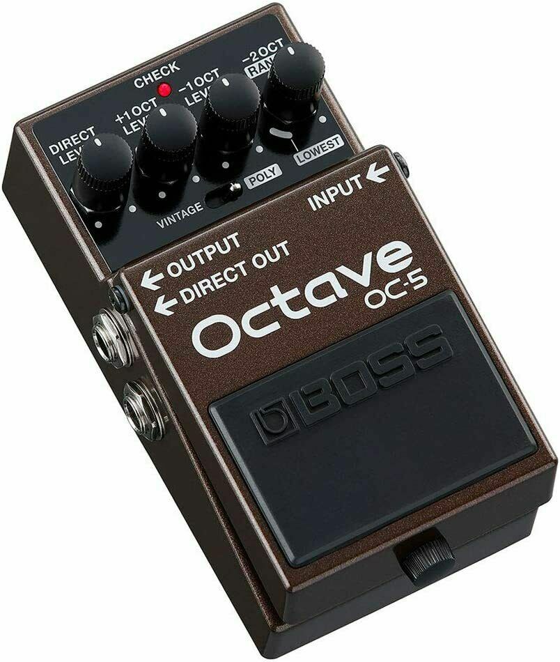 BOSS OC-5 Octave Pedal - Black for sale online | eBay