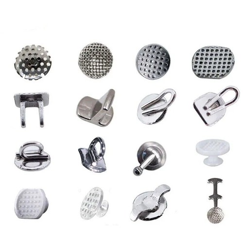 32 Options Dental Orthodontic Bondable Lingual Buttons Round/Rectangular Base - Picture 3 of 102