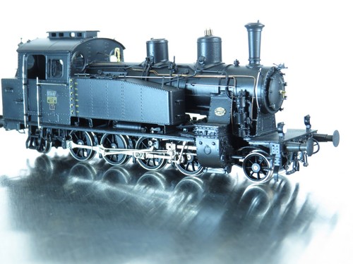 Micro Metakit 89020H EAG.7 Localbahn Dampflok H0 DC Messing Sammlerstück #K157 - Bild 9 von 20