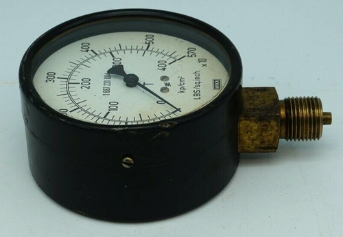Calibri industriali vintage WIKA kp/cm2, lbs/sp.inch - Foto 4 di 6