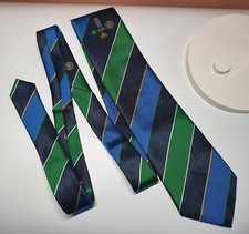 1996 India - England - Pakistan Cricket Tour Tie Men's Necktie 90s Retro Vintage
