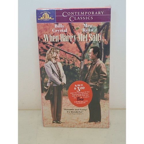 Dances with Wolves & When Harry Met Sally Contemporary Classics MGM VHS SEALED* - Picture 7 of 12