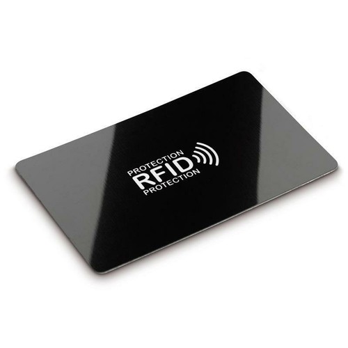 RFID & NFC Schutzkarte NEU Anti Skimming Card EC Kartenhülle Kreditkarte Schwarz - Bild 12 von 14