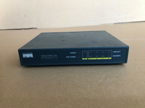 Cisco PIX 501 with No PSU & Power Lead Cisco PIX501 Firewall Appliance (Inc VAT) - Picture 4 of 8