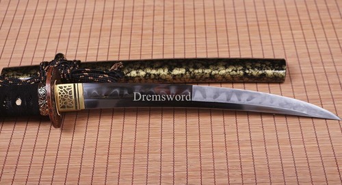 Osoraku-Zukuri T10 Arcilla Templada Tanto Japonés Samurai Autodefensa Espada Corta - Imagen 2 de 13
